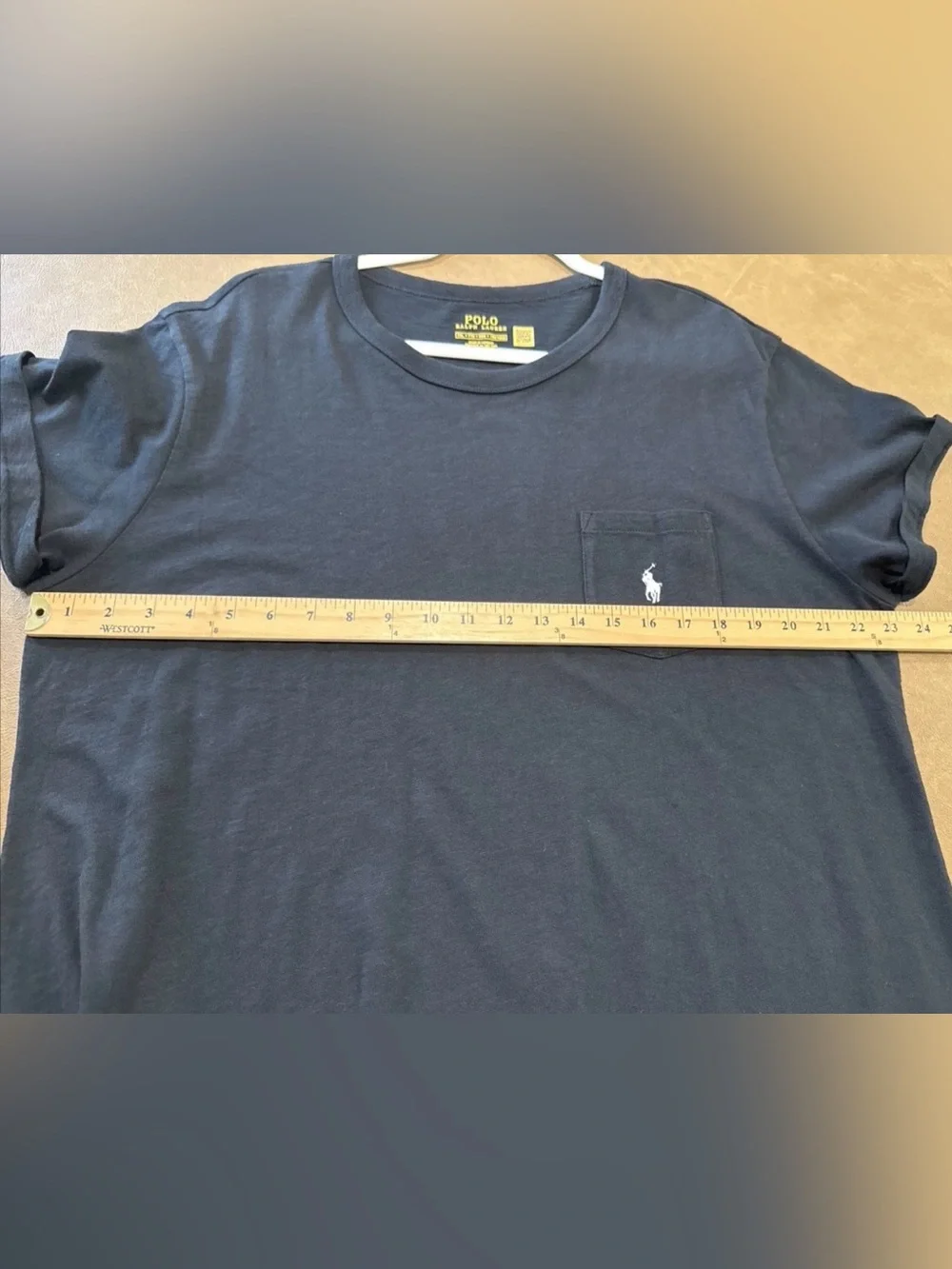 Polo Ralph Lauren Women's XXL Cotton T-Shirt Midi Dress Black Pony Logo NWT